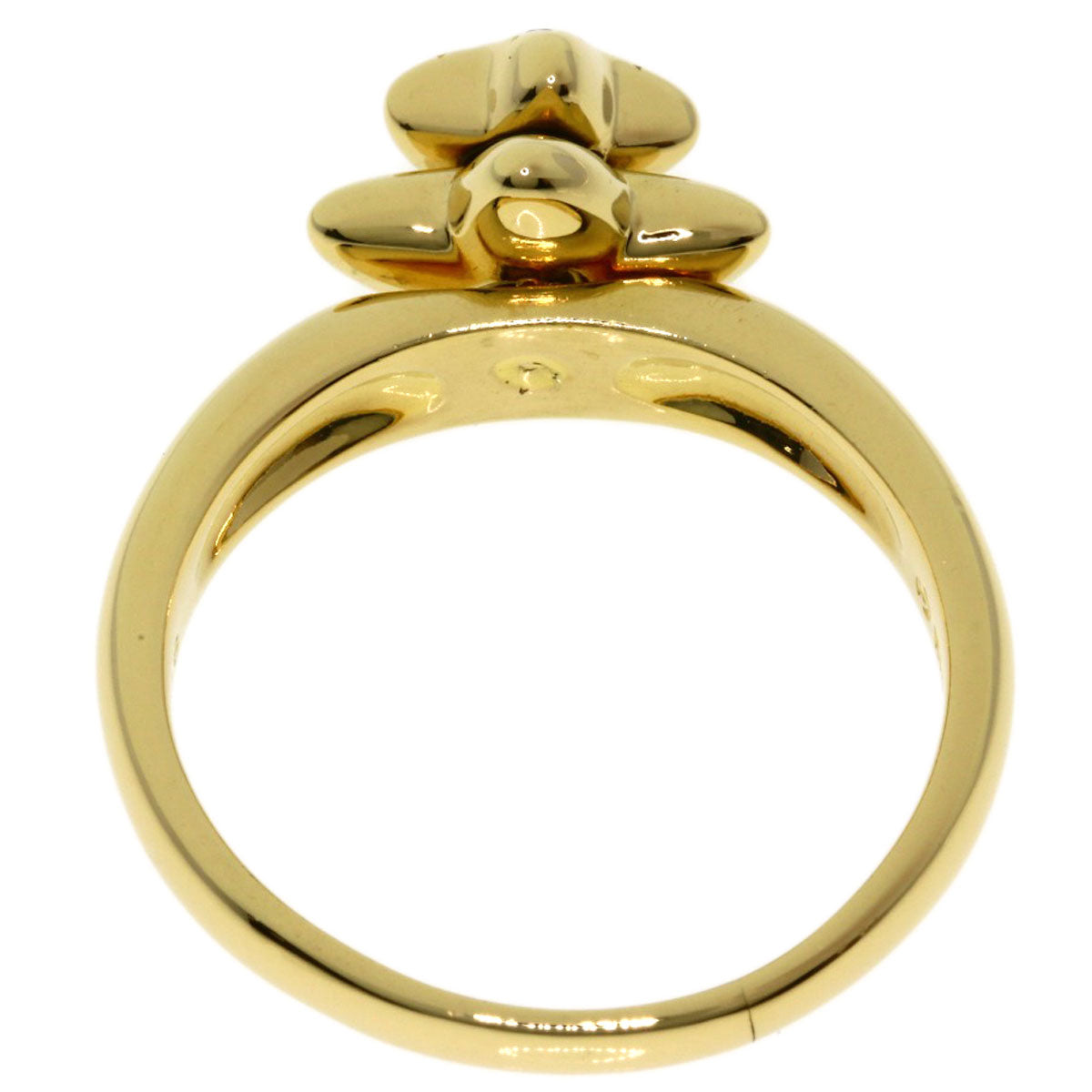 TASAKI swing diamond Ring K18 Yellow Gold Ladies [Used]