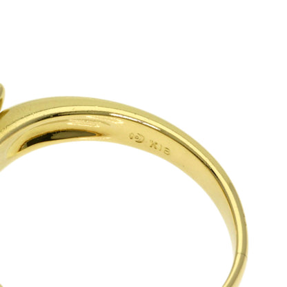TASAKI swing diamond Ring K18 Yellow Gold Ladies [Used]