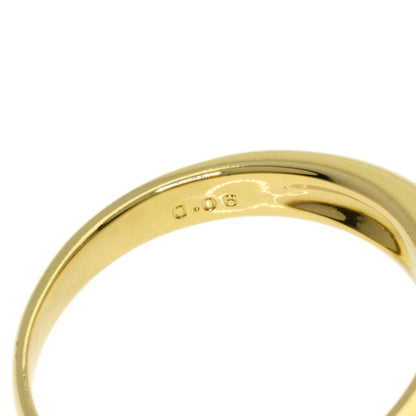 TASAKI swing diamond Ring K18 Yellow Gold Ladies [Used]