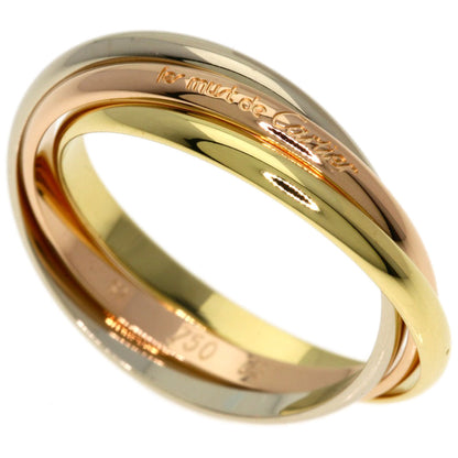CARTIER Trinity XS #53 Ring K18 Yellow Gold K18 White GoldLadies [Used]