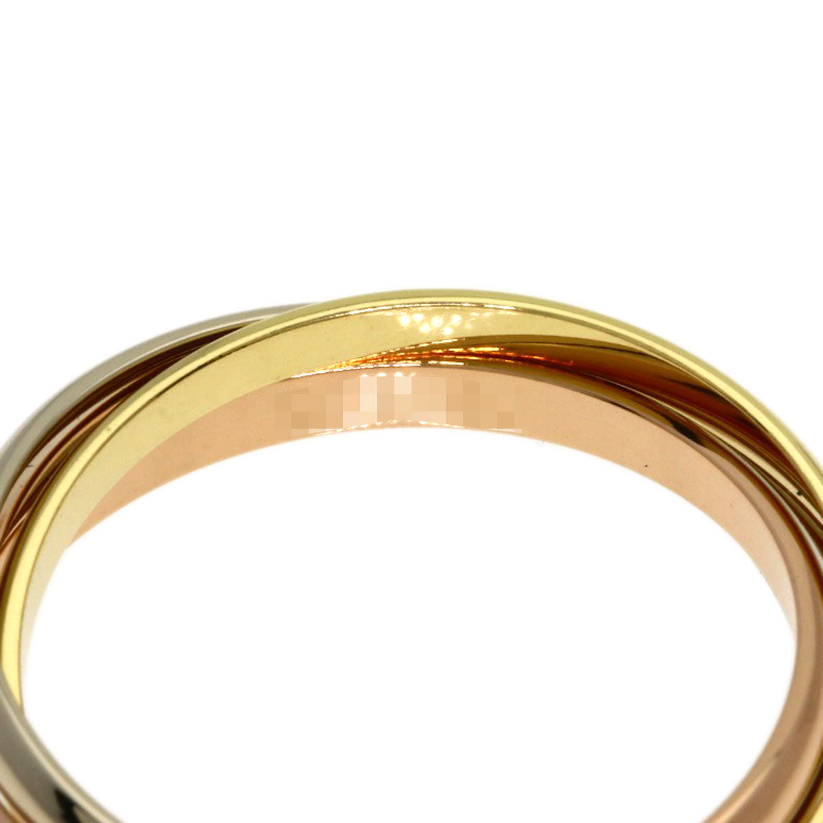 CARTIER Trinity XS #53 Ring K18 Yellow Gold K18 White GoldLadies [Used]