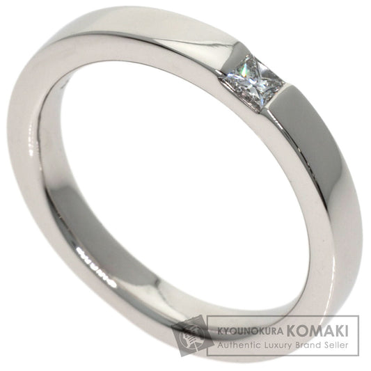HARRY WINSTON Princess cut band ring with diamond Ring Platinum PT950 Ladies [Used]