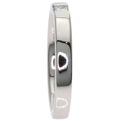 HARRY WINSTON Princess cut band ring with diamond Ring Platinum PT950 Ladies [Used]