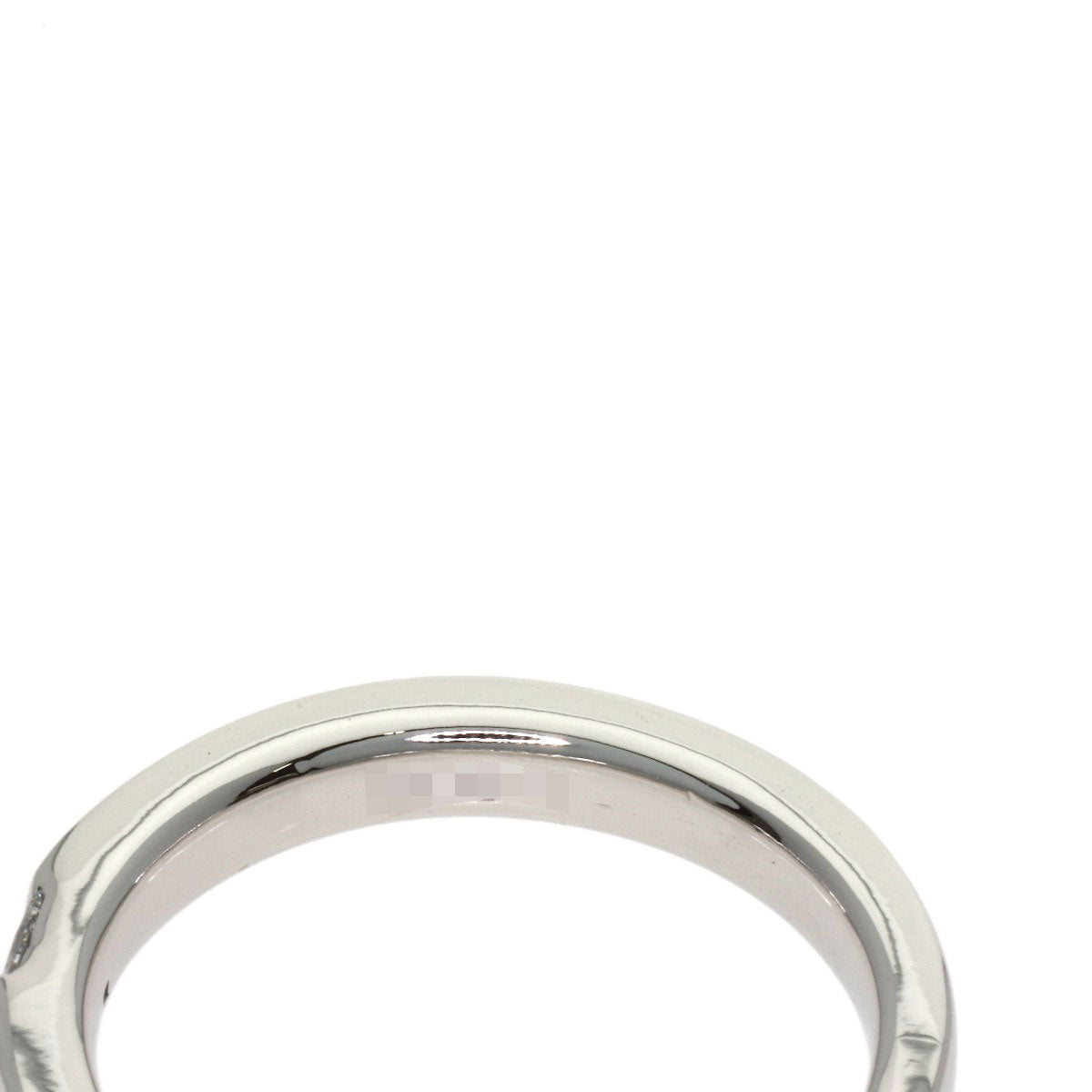 HARRY WINSTON Princess cut band ring with diamond Ring Platinum PT950 Ladies [Used]