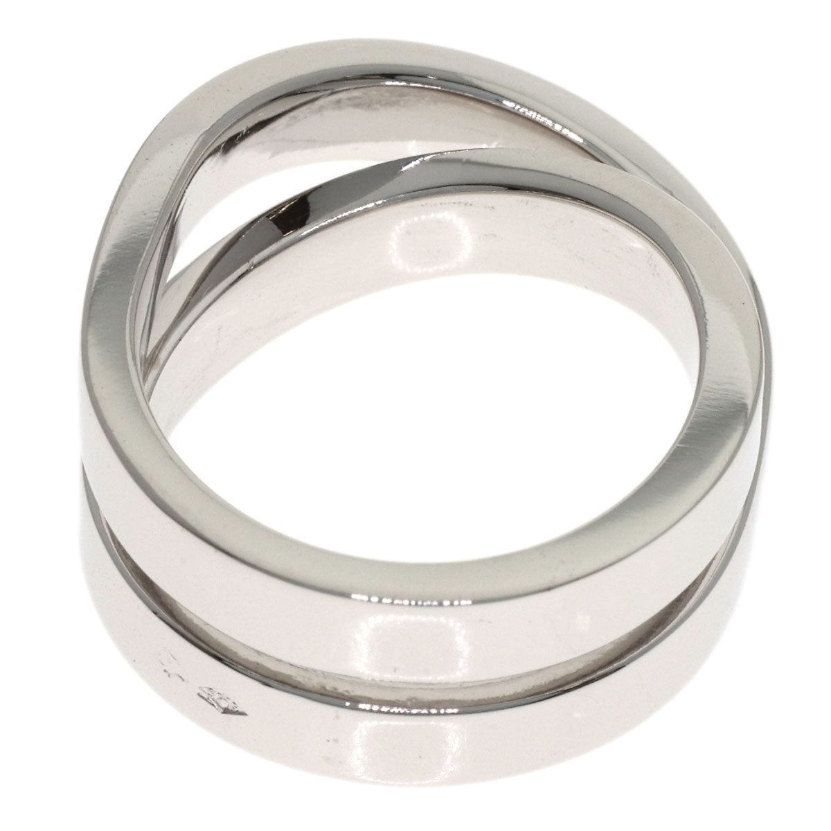 CARTIER Parising # 51 Ring K18 White Gold Ladies [Used]