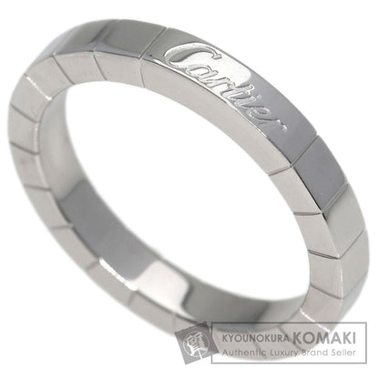 CARTIER Laniere # 54 Ring K18 White Gold Ladies [Used]