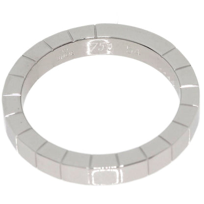 CARTIER Laniere # 54 Ring K18 White Gold Ladies [Used]