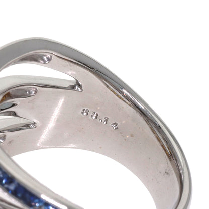 Jeunet sapphire Ring K18 White Gold Ladies [Used]
