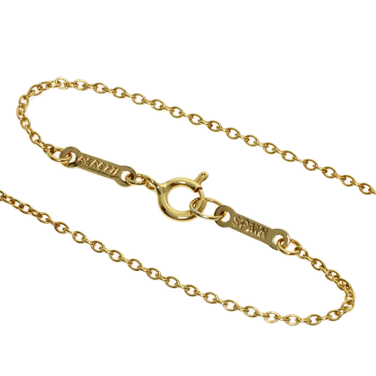 TIFFANY&Co. Open heart Necklace K18 Yellow Gold Ladies [Used]