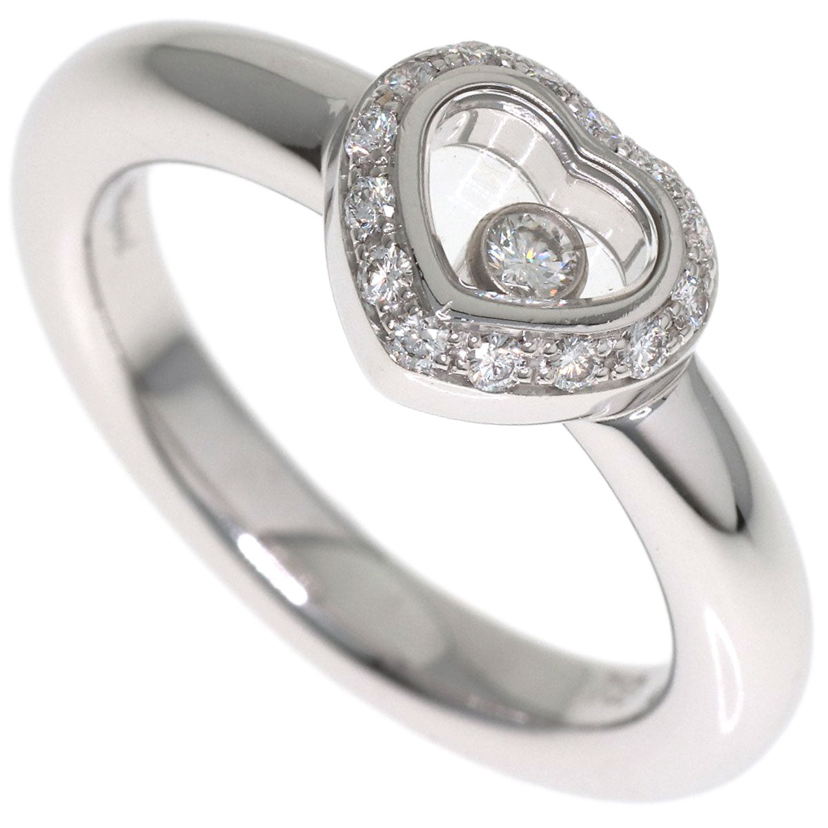 Chopard Happy diamond Ring K18 White Gold Ladies [Used]