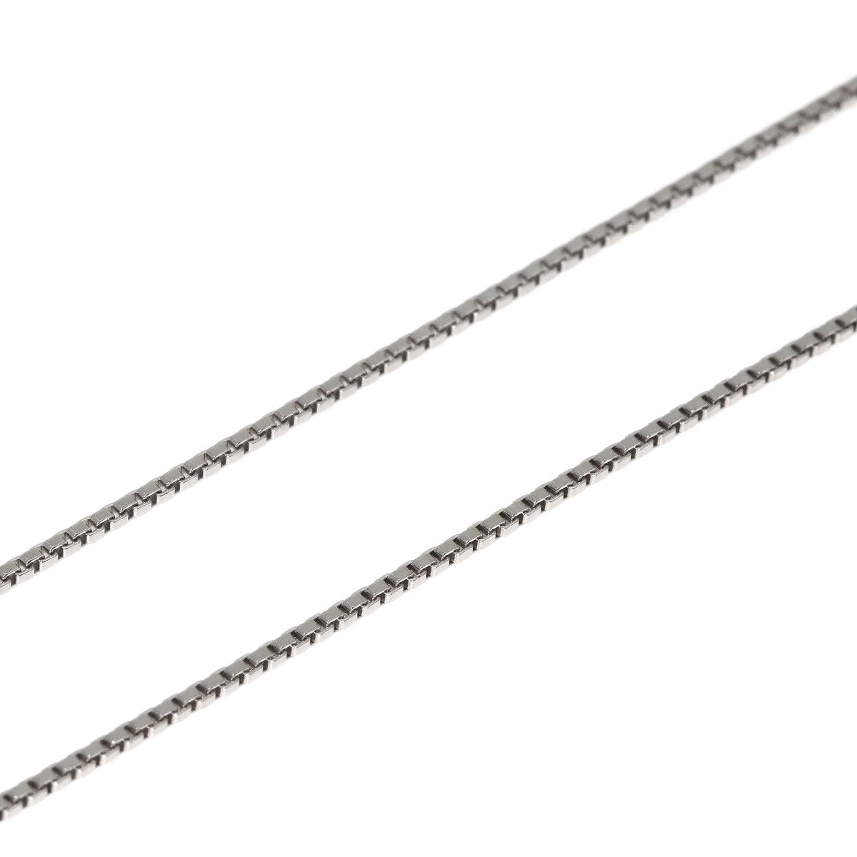 GUCCI lariat Necklace K18 White Gold Ladies [Used]