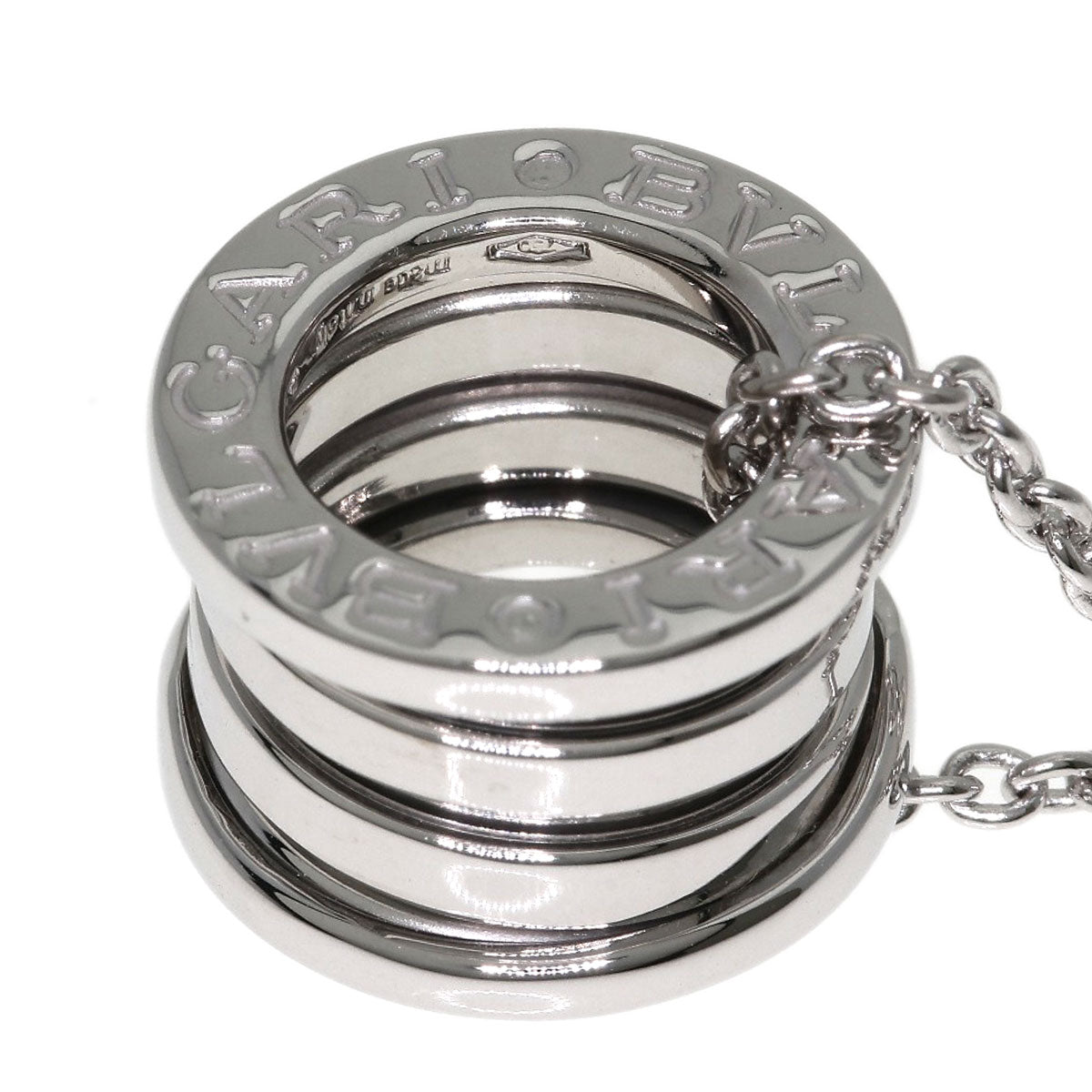 BVLGARI B.zero1 Necklace K18 White Gold Ladies [Used]