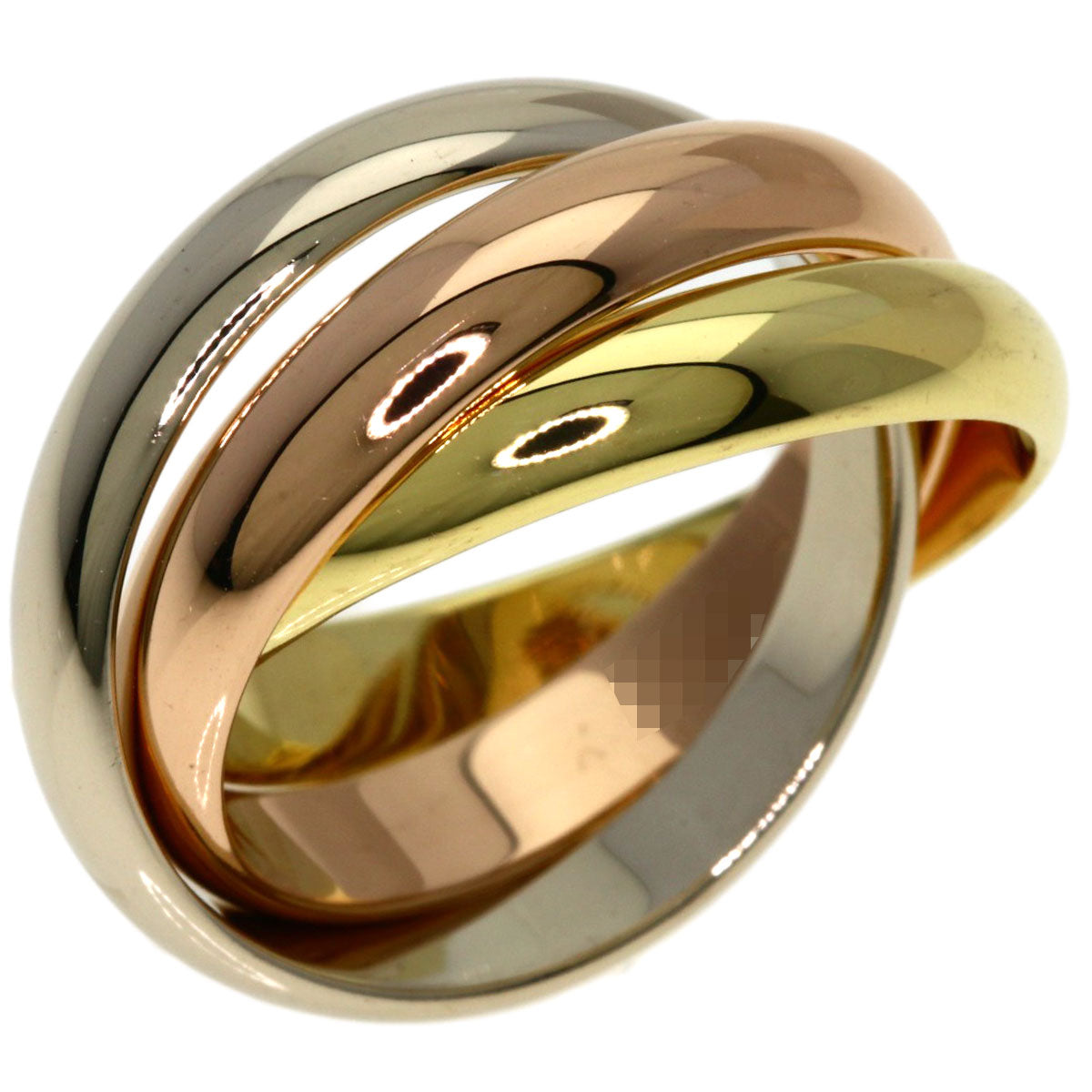 CARTIER Trinity #47 Ring K18 Yellow Gold K18 White GoldLadies [Used]