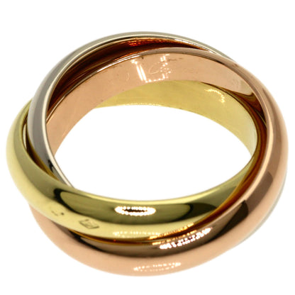 CARTIER Trinity #47 Ring K18 Yellow Gold K18 White GoldLadies [Used]