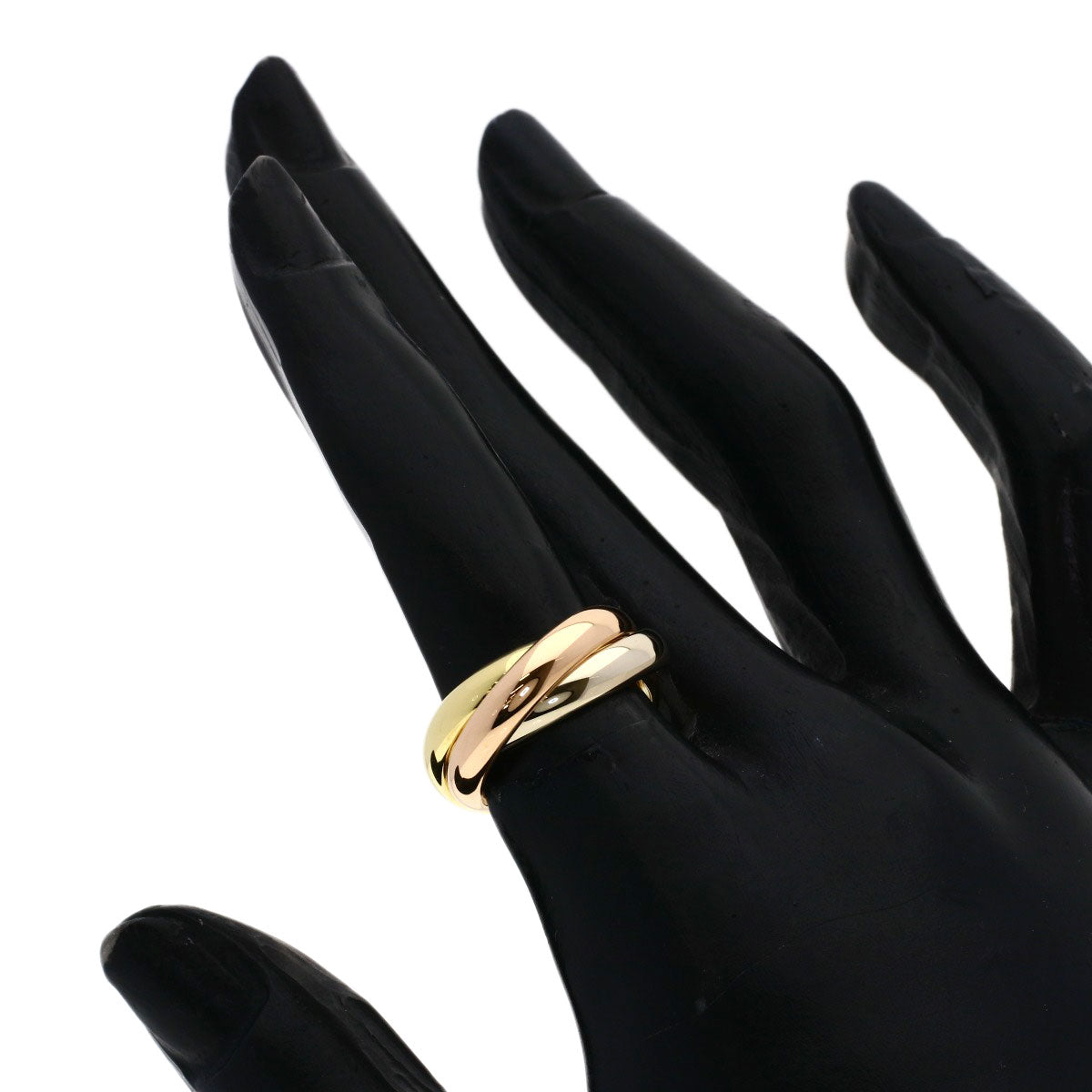 CARTIER Trinity #47 Ring K18 Yellow Gold K18 White GoldLadies [Used]