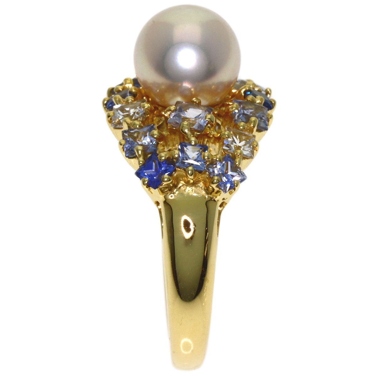 TASAKI Pearl Pearl Ring K18 Yellow Gold Ladies [Used]