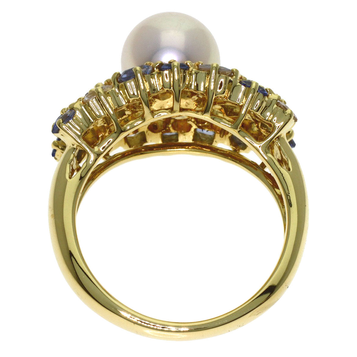 TASAKI Pearl Pearl Ring K18 Yellow Gold Ladies [Used]