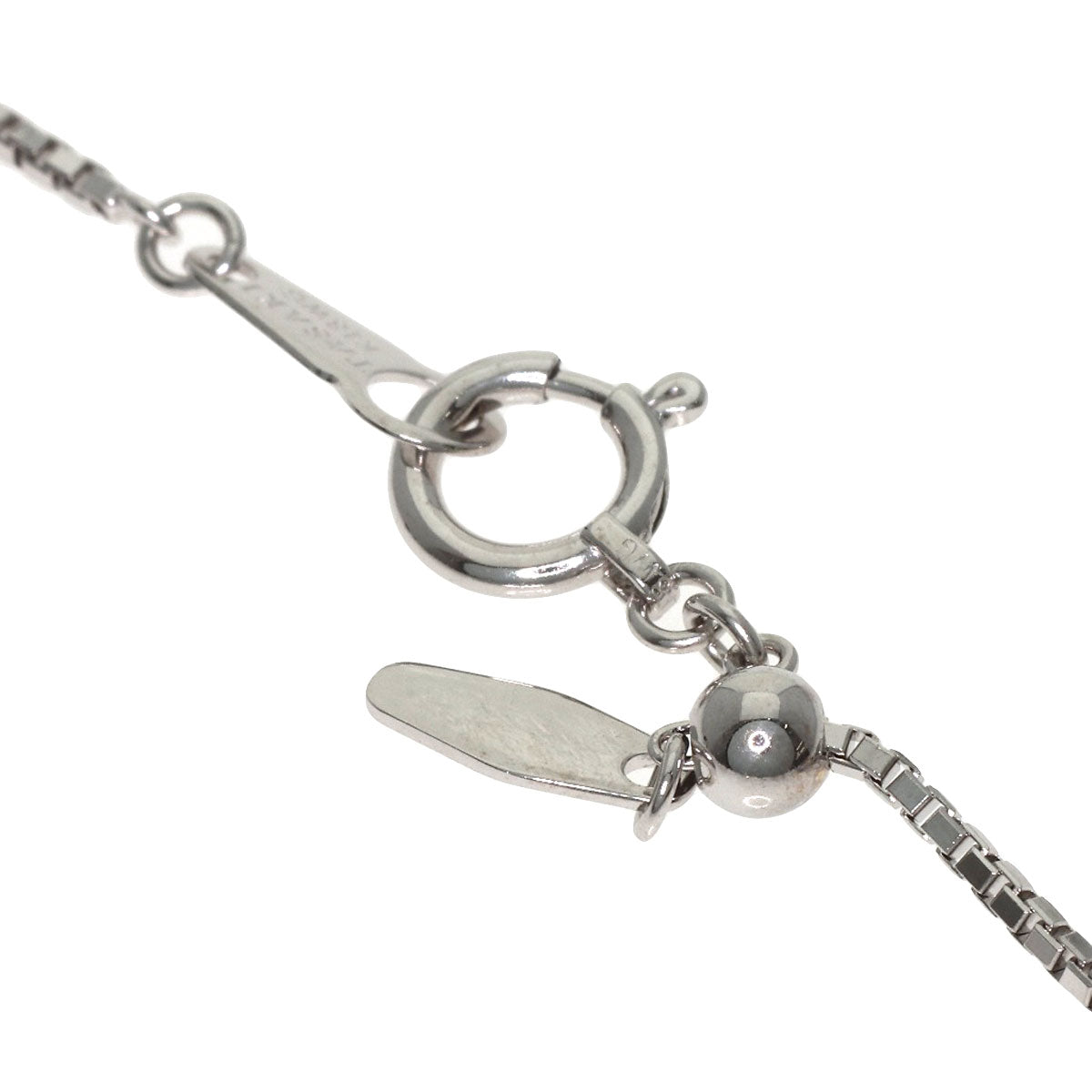 TASAKI Pearl Diamond Necklace K18 White Gold Ladies [Used]