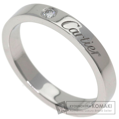 CARTIER Cartier C de Cartier Diamond #51 Ring Platinum PT950 Ladies [Used]