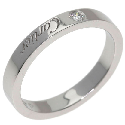 CARTIER Cartier C de Cartier Diamond #51 Ring Platinum PT950 Ladies [Used]