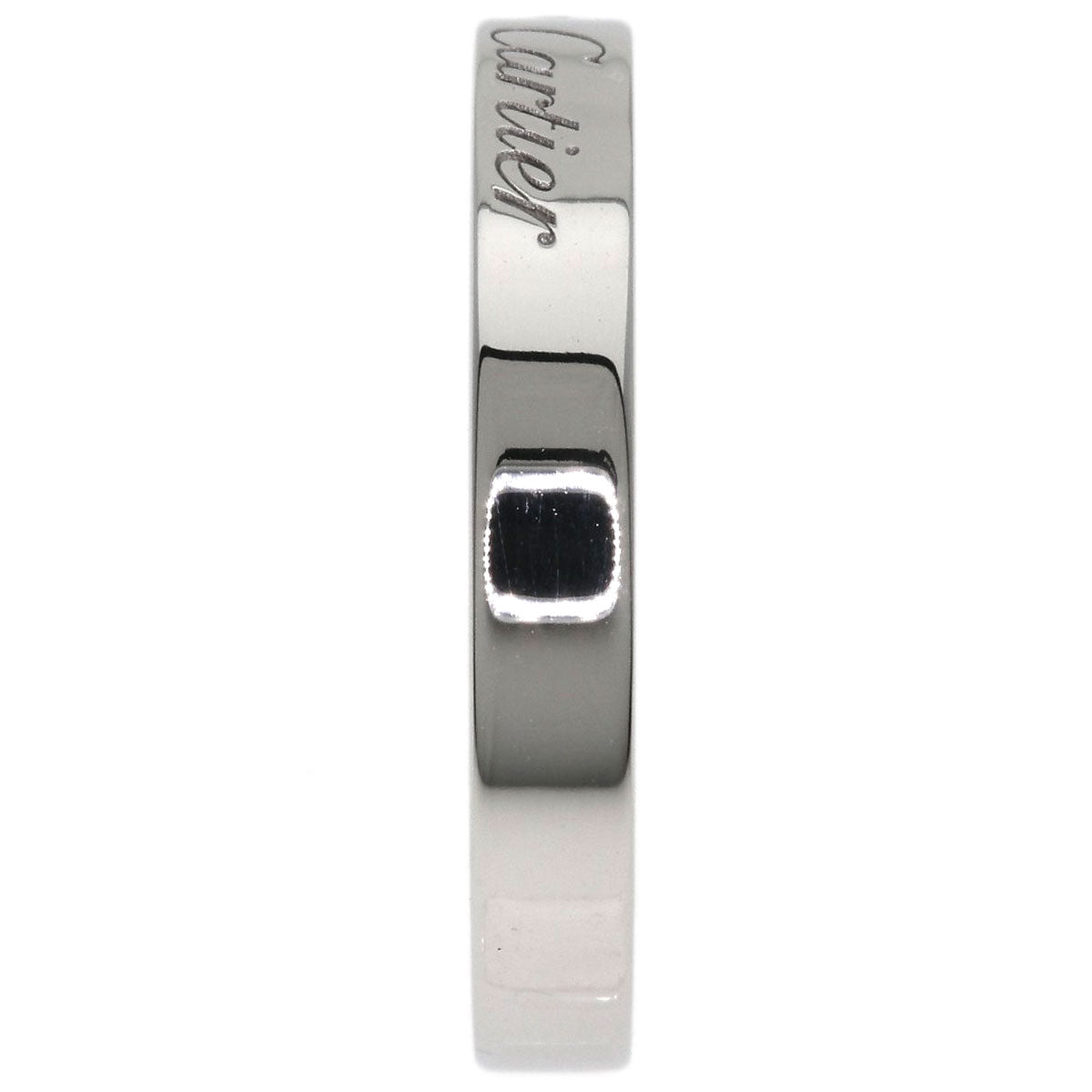 CARTIER Cartier C de Cartier Diamond #51 Ring Platinum PT950 Ladies [Used]