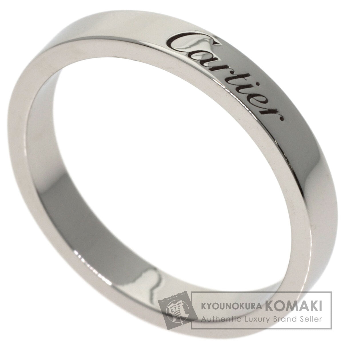 CARTIER C de Cartier #54 Ring Platinum PT950 Ladies [Used]