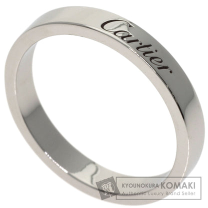 CARTIER C de Cartier #54 Ring Platinum PT950 Ladies [Used]