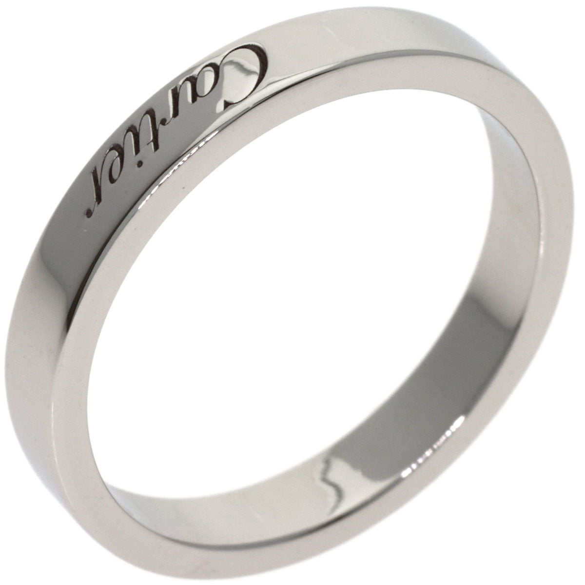CARTIER C de Cartier #54 Ring Platinum PT950 Ladies [Used]