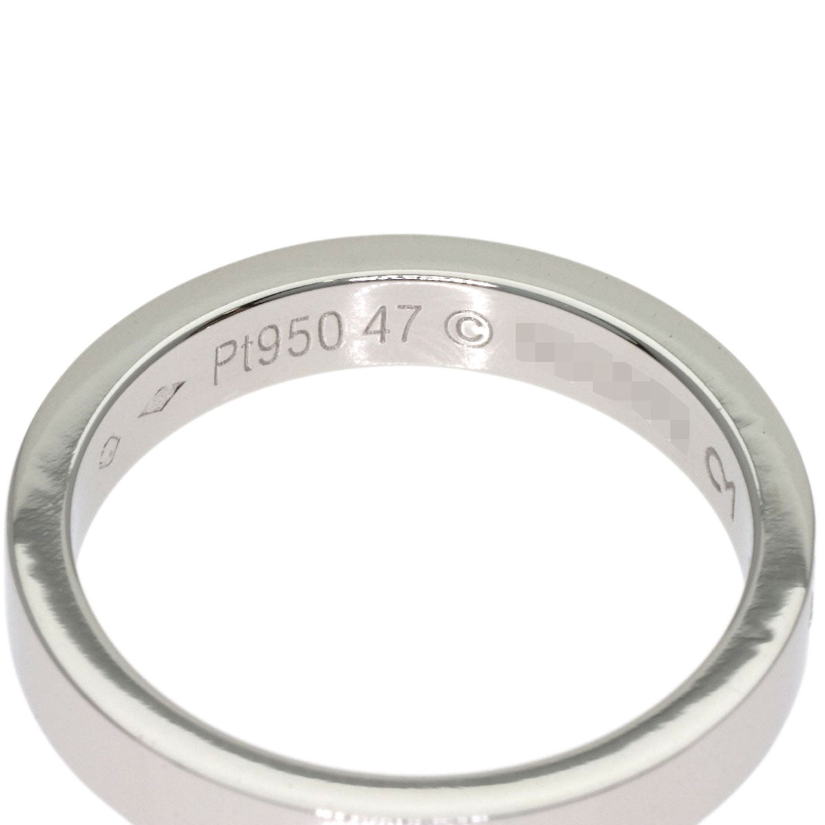 CARTIER C de Cartier 1P Diamond #47 Ring Platinum PT950 Ladies [Used]