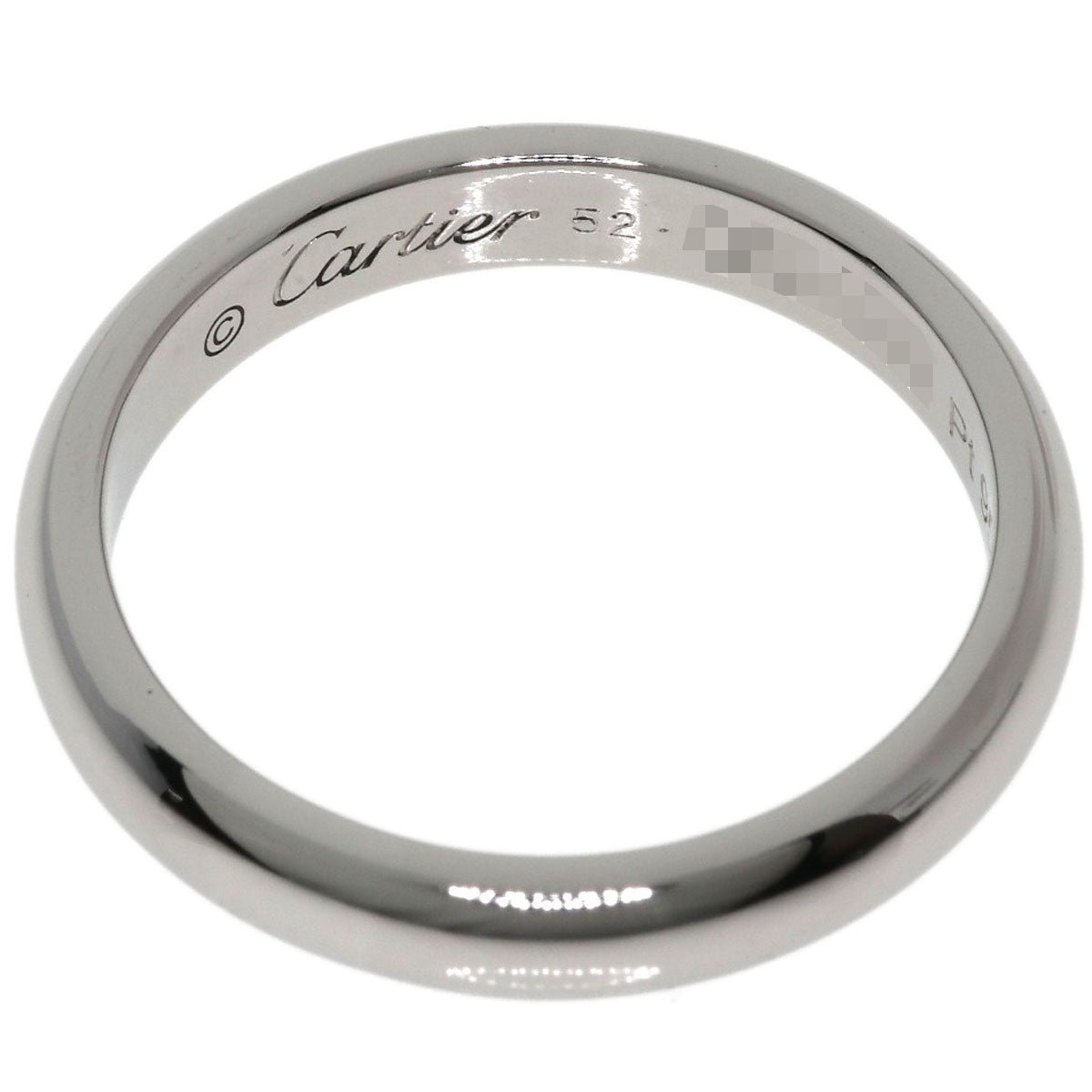 CARTIER Wedding #52 Ring Platinum PT950 Ladies [Used]