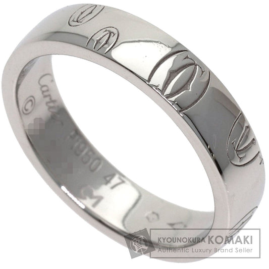CARTIER Happy Birthday #47 Ring Platinum PT950 Ladies [Used]