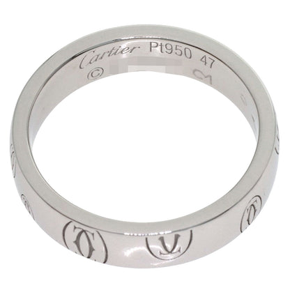 CARTIER Happy Birthday #47 Ring Platinum PT950 Ladies [Used]