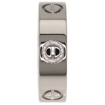 CARTIER love ring #52 Ring K18 White Gold Ladies [Used]