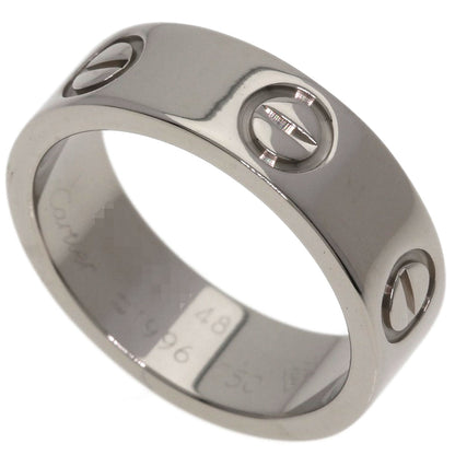 CARTIER love ring #48 Ring K18 White Gold Ladies [Used]
