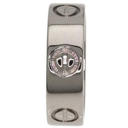 CARTIER love ring #48 Ring K18 White Gold Ladies [Used]