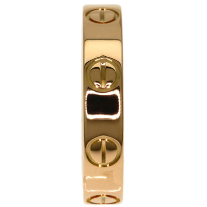 CARTIER Mini love ring #46 Ring K18 Pink Gold Ladies [Used]