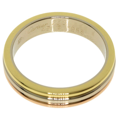 CARTIER Three colors # 49 Ring K18 Yellow Gold K18 White GoldLadies [Used]