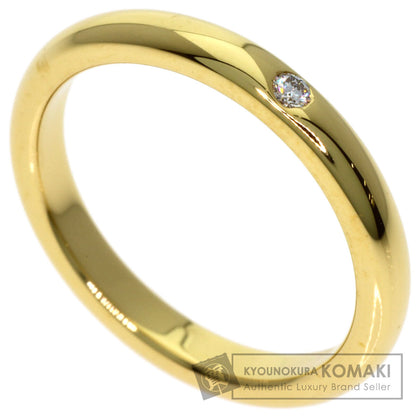 TIFFANY&Co. Wedding 1P Diamond Ring K18 Yellow Gold Ladies [Used]