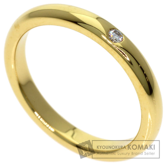 TIFFANY&Co. Wedding 1P Diamond Ring K18 Yellow Gold Ladies [Used]