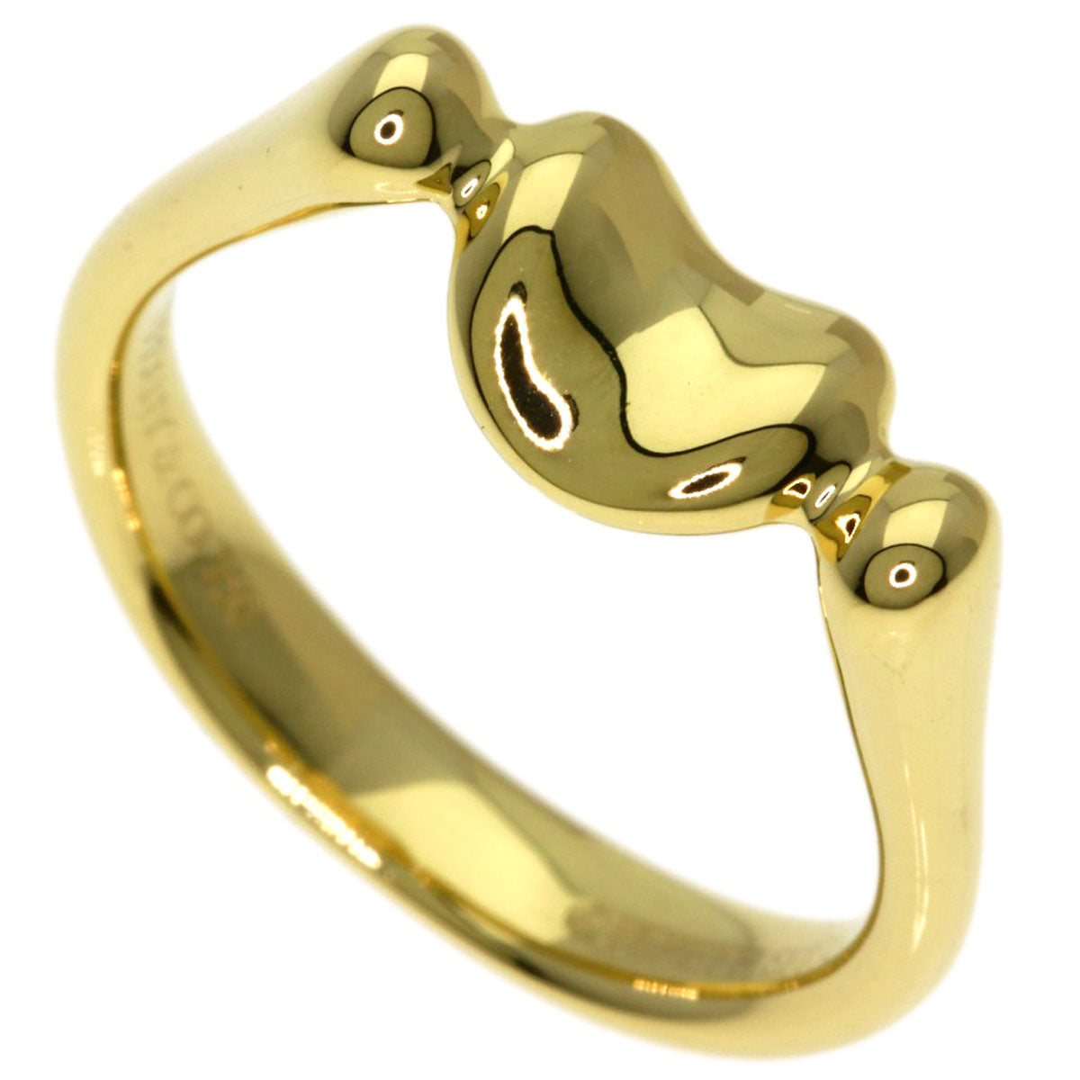 TIFFANY&Co. Bean Ring K18 Yellow Gold Ladies [Used]