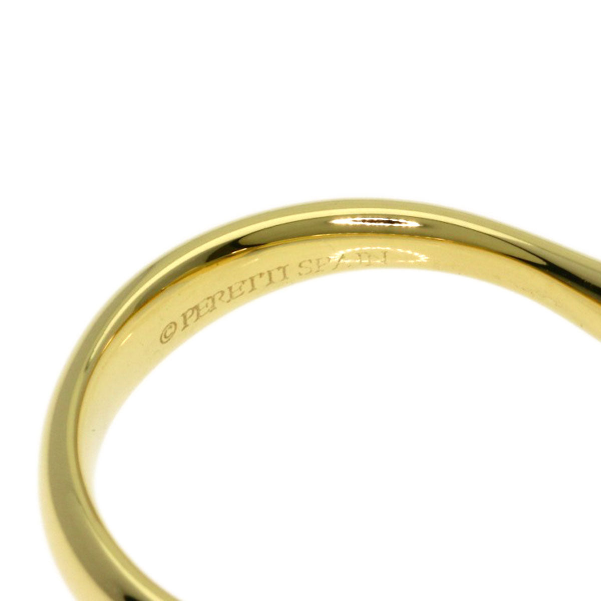 TIFFANY&Co. Bean Ring K18 Yellow Gold Ladies [Used]