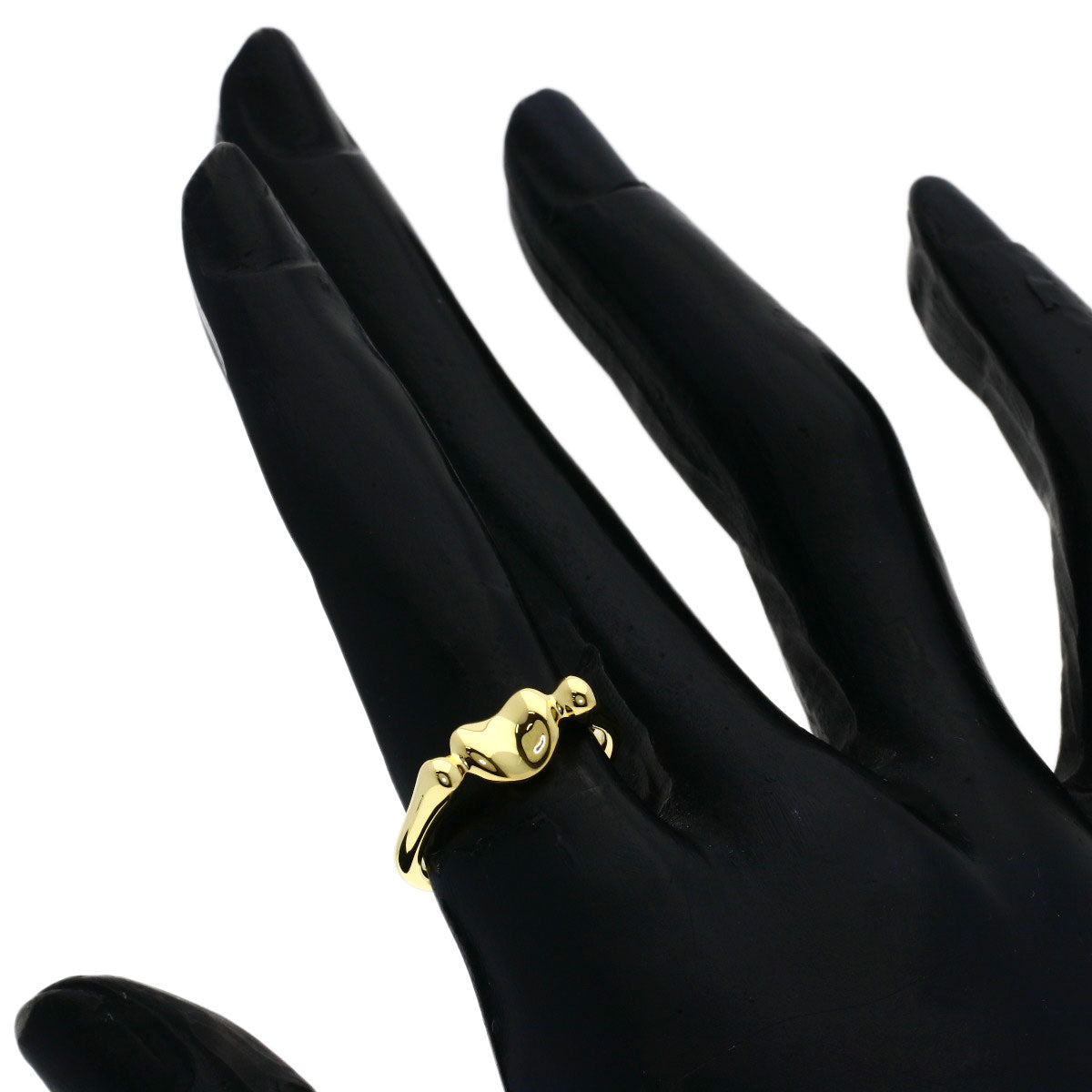 TIFFANY&Co. Bean Ring K18 Yellow Gold Ladies [Used]