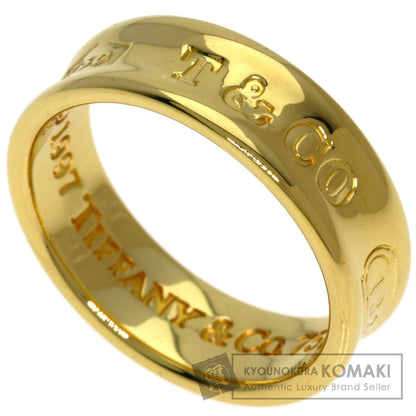 TIFFANY&Co. 1837 Ring K18 Yellow Gold Ladies [Used]