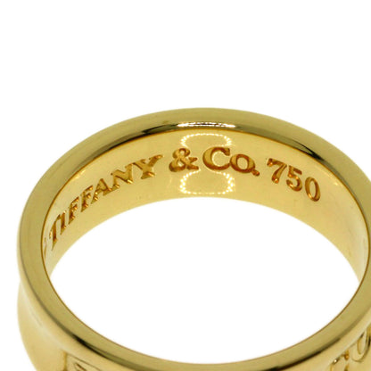 TIFFANY&Co. 1837 Ring K18 Yellow Gold Ladies [Used]