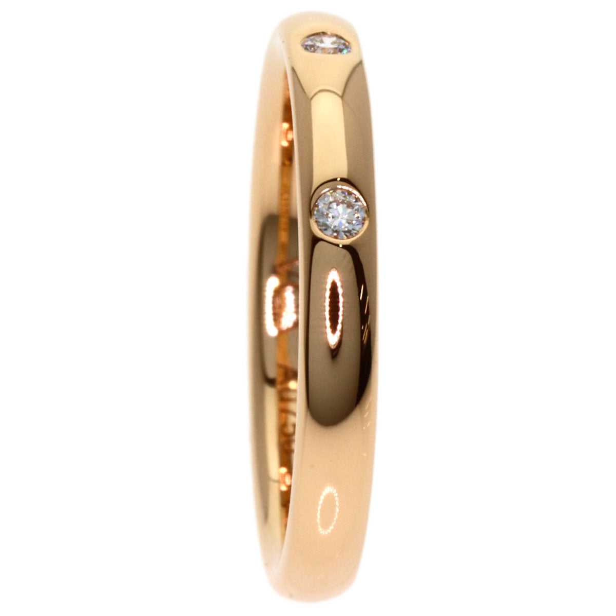 Van Cleef & Arpels Tandlemont 3P Diamond #48 Ring K18 Pink Gold Ladies [Used]