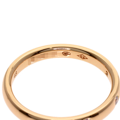 Van Cleef & Arpels Tandlemont 3P Diamond #48 Ring K18 Pink Gold Ladies [Used]