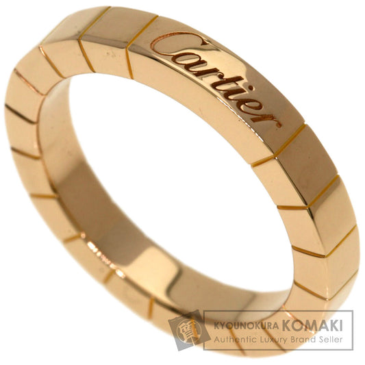 CARTIER Laniere # 49 Ring K18 Pink Gold Ladies [Used]