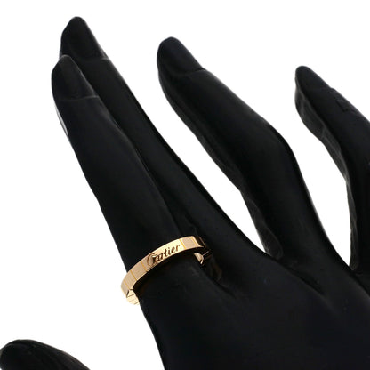 CARTIER Laniere # 49 Ring K18 Pink Gold Ladies [Used]