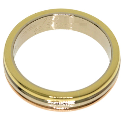 CARTIER Three color Ring K18 Yellow Gold K18 White GoldLadies [Used]
