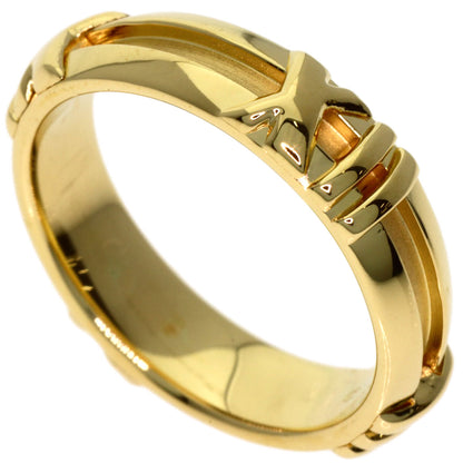 TIFFANY&Co. Atlas Ring K18 Yellow Gold Ladies [Used]